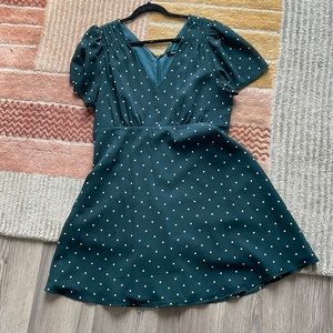 Madewell green dress